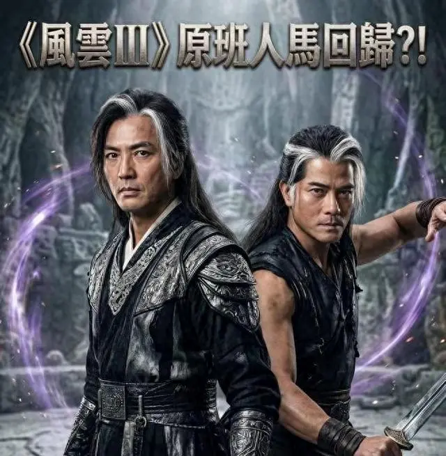《风云3》项目再被确认，马荣成坚持郭富城郑伊健主演：现场图